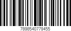 Código de barras (EAN, GTIN, SKU, ISBN): '7898540779455'