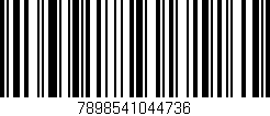 Código de barras (EAN, GTIN, SKU, ISBN): '7898541044736'