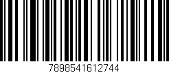 Código de barras (EAN, GTIN, SKU, ISBN): '7898541612744'