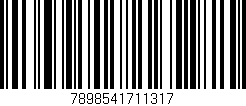 Código de barras (EAN, GTIN, SKU, ISBN): '7898541711317'