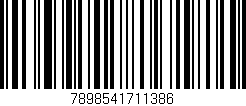 Código de barras (EAN, GTIN, SKU, ISBN): '7898541711386'