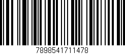 Código de barras (EAN, GTIN, SKU, ISBN): '7898541711478'
