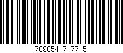Código de barras (EAN, GTIN, SKU, ISBN): '7898541717715'