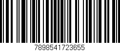 Código de barras (EAN, GTIN, SKU, ISBN): '7898541723655'
