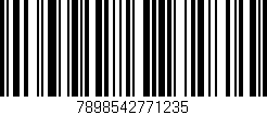 Código de barras (EAN, GTIN, SKU, ISBN): '7898542771235'