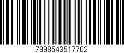 Código de barras (EAN, GTIN, SKU, ISBN): '7898543517702'