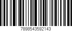Código de barras (EAN, GTIN, SKU, ISBN): '7898543592143'