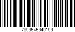 Código de barras (EAN, GTIN, SKU, ISBN): '7898545840198'