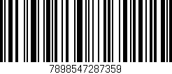 Código de barras (EAN, GTIN, SKU, ISBN): '7898547287359'