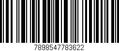 Código de barras (EAN, GTIN, SKU, ISBN): '7898547783622'