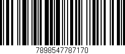 Código de barras (EAN, GTIN, SKU, ISBN): '7898547787170'
