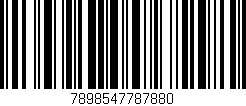 Código de barras (EAN, GTIN, SKU, ISBN): '7898547787880'