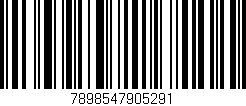 Código de barras (EAN, GTIN, SKU, ISBN): '7898547905291'