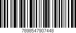 Código de barras (EAN, GTIN, SKU, ISBN): '7898547907448'