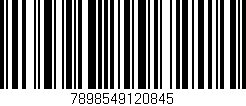 Código de barras (EAN, GTIN, SKU, ISBN): '7898549120845'