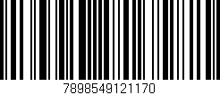 Código de barras (EAN, GTIN, SKU, ISBN): '7898549121170'