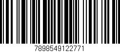 Código de barras (EAN, GTIN, SKU, ISBN): '7898549122771'