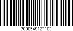 Código de barras (EAN, GTIN, SKU, ISBN): '7898549127103'