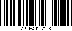 Código de barras (EAN, GTIN, SKU, ISBN): '7898549127196'