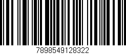 Código de barras (EAN, GTIN, SKU, ISBN): '7898549128322'