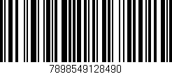 Código de barras (EAN, GTIN, SKU, ISBN): '7898549128490'
