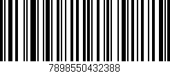 Código de barras (EAN, GTIN, SKU, ISBN): '7898550432388'