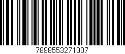 Código de barras (EAN, GTIN, SKU, ISBN): '7898553271007'