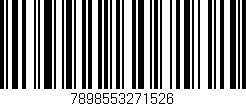 Código de barras (EAN, GTIN, SKU, ISBN): '7898553271526'
