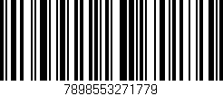 Código de barras (EAN, GTIN, SKU, ISBN): '7898553271779'
