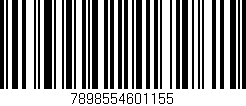 Código de barras (EAN, GTIN, SKU, ISBN): '7898554601155'