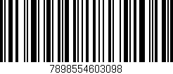 Código de barras (EAN, GTIN, SKU, ISBN): '7898554603098'