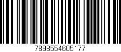 Código de barras (EAN, GTIN, SKU, ISBN): '7898554605177'