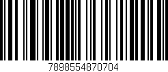 Código de barras (EAN, GTIN, SKU, ISBN): '7898554870704'