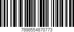 Código de barras (EAN, GTIN, SKU, ISBN): '7898554870773'