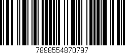 Código de barras (EAN, GTIN, SKU, ISBN): '7898554870797'