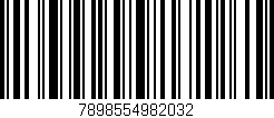 Código de barras (EAN, GTIN, SKU, ISBN): '7898554982032'