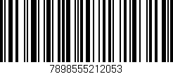 Código de barras (EAN, GTIN, SKU, ISBN): '7898555212053'
