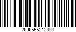 Código de barras (EAN, GTIN, SKU, ISBN): '7898555212398'