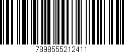 Código de barras (EAN, GTIN, SKU, ISBN): '7898555212411'