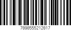 Código de barras (EAN, GTIN, SKU, ISBN): '7898555212817'