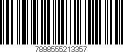 Código de barras (EAN, GTIN, SKU, ISBN): '7898555213357'