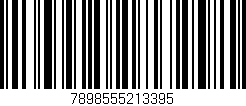 Código de barras (EAN, GTIN, SKU, ISBN): '7898555213395'