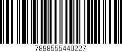 Código de barras (EAN, GTIN, SKU, ISBN): '7898555440227'