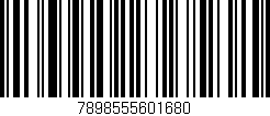 Código de barras (EAN, GTIN, SKU, ISBN): '7898555601680'