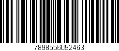 Código de barras (EAN, GTIN, SKU, ISBN): '7898556092463'