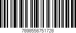 Código de barras (EAN, GTIN, SKU, ISBN): '7898556751728'