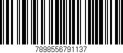 Código de barras (EAN, GTIN, SKU, ISBN): '7898556791137'