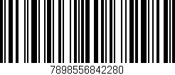 Código de barras (EAN, GTIN, SKU, ISBN): '7898556842280'