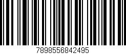Código de barras (EAN, GTIN, SKU, ISBN): '7898556842495'