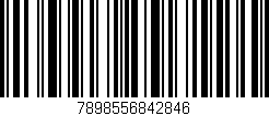 Código de barras (EAN, GTIN, SKU, ISBN): '7898556842846'
